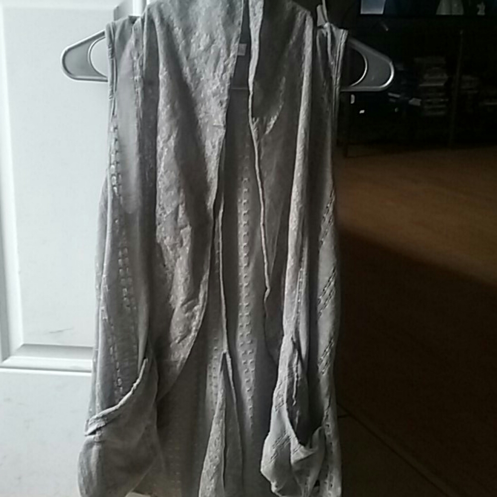 Gray Cardigan